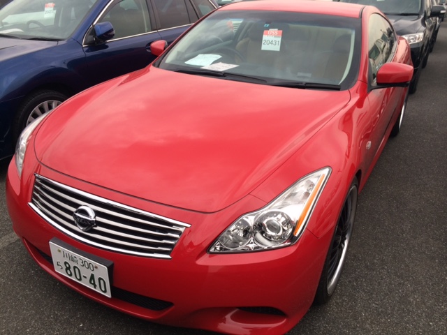 2010 Nissan Skyline V36 coupe front