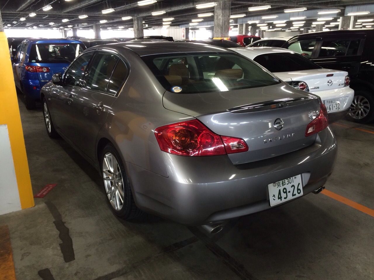 2007 Nissan Skyline V36 sedan 350GT Type SP rear