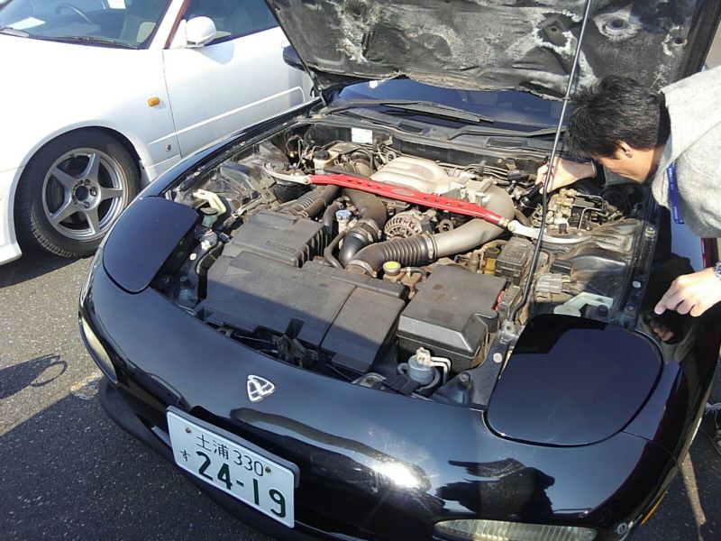 1992 Mazda RX-7 Type RZ lightweight sports model engine bay