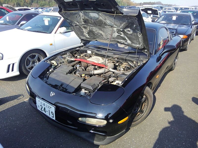 1992 Mazda RX-7 Type RZ lightweight sports model engine