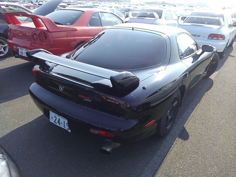 1992 Mazda RX-7 Type RZ lightweight sports model right rear