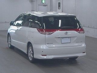 2008 Toyota Estima Aeras auction rear