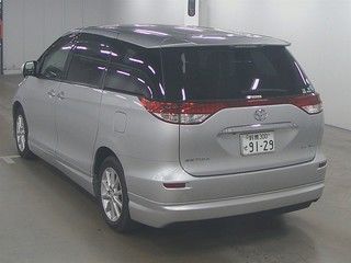 2012 Toyota Estima G 4WD 7 seater auction rear