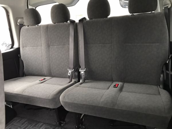 2014 Toyota Hiace GL 4WD TRH219 back seat