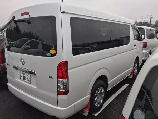 2014 Toyota Hiace GL 4WD TRH219 right rear auction