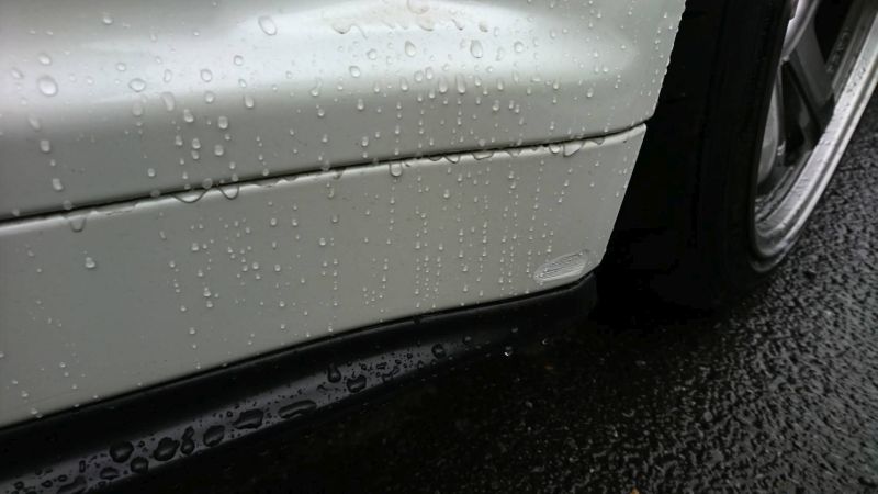 2001 Nissan Skyline R34 GT-R sideskirt scrape