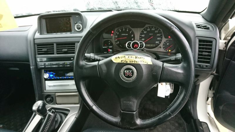 2001 Nissan Skyline R34 GT-R steering wheel