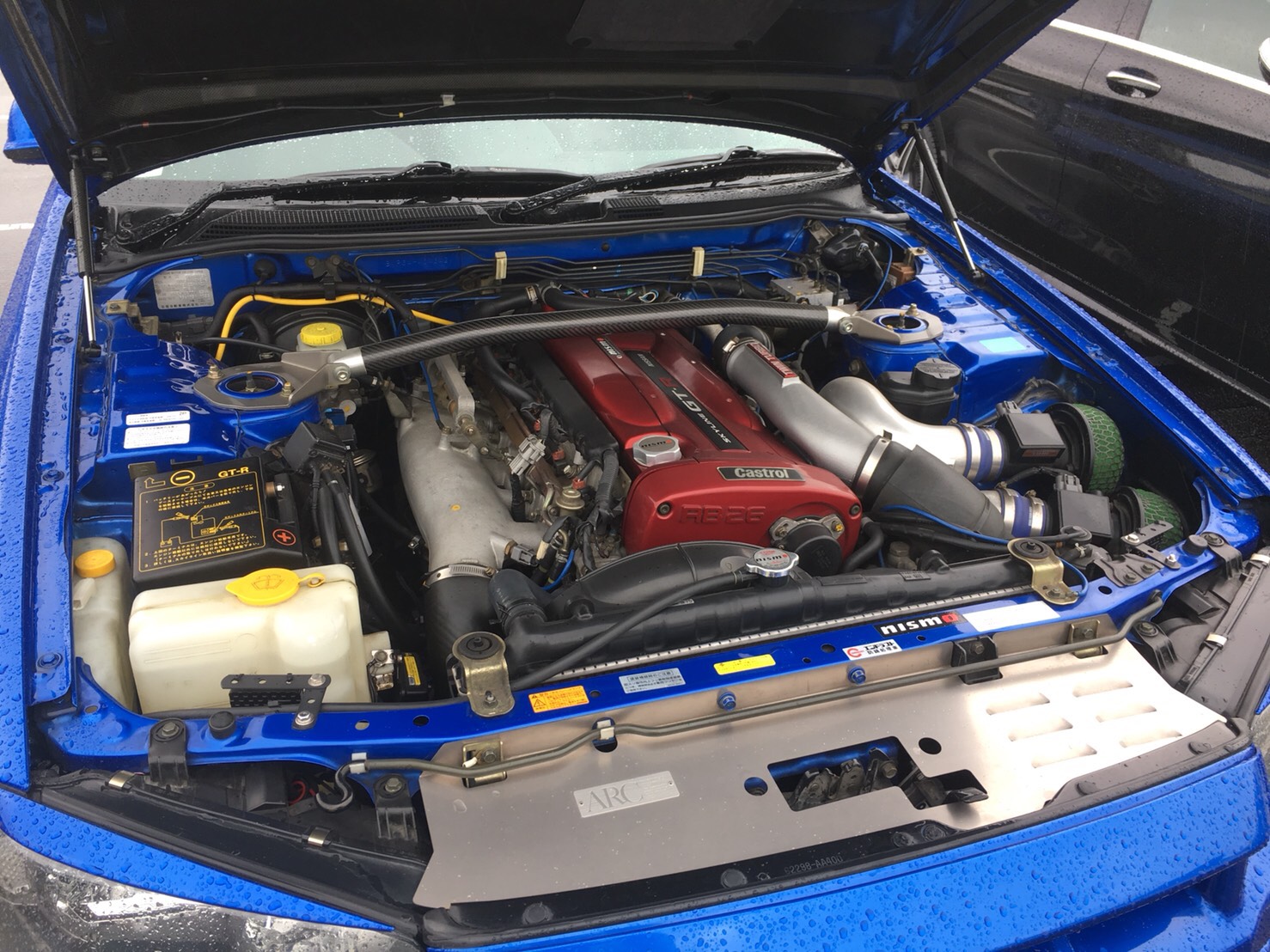 2002 Nissan Skyline R34 GT-R VSpec 2 engine bay