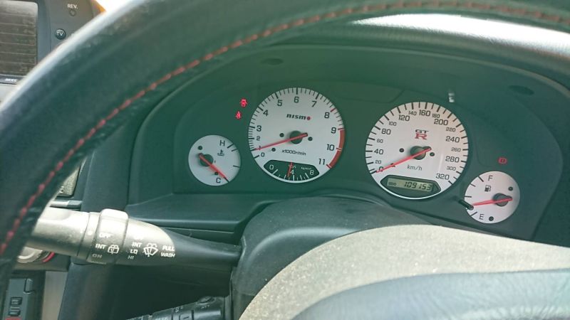 1999 Nissan Skyline R34 GTR VSpec MP2 cluster