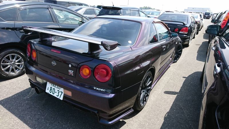 1999 Nissan Skyline R34 GTR VSpec MP2 right rear