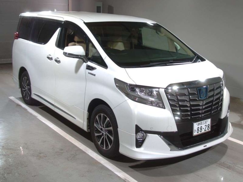 2017 Toyota Alphard Hybrid Executive Lounge auction front