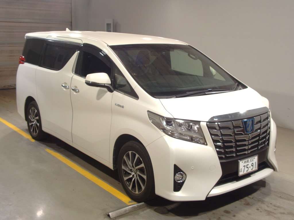 2016 Toyota Alphard Hybrid Executive Lounge auction 1