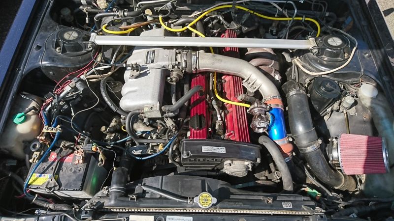 1987 NISSAN SKYLINE GTS-R engine