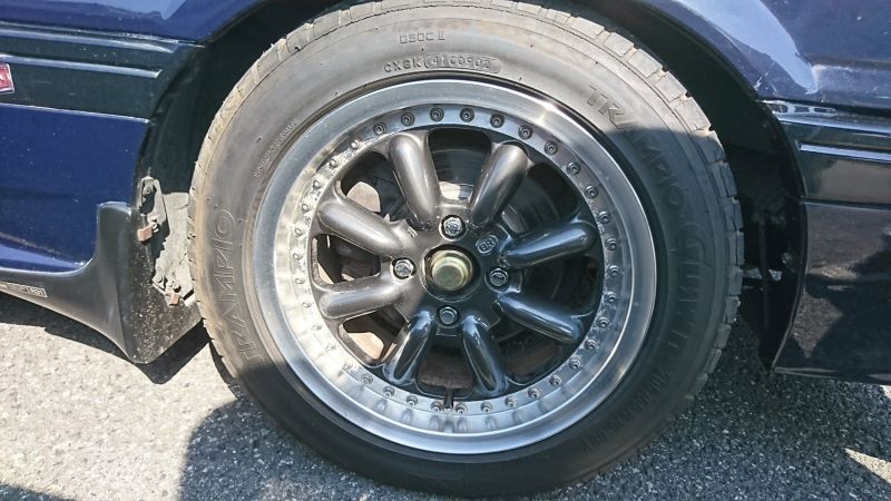 1987 NISSAN SKYLINE GTS-R wheel